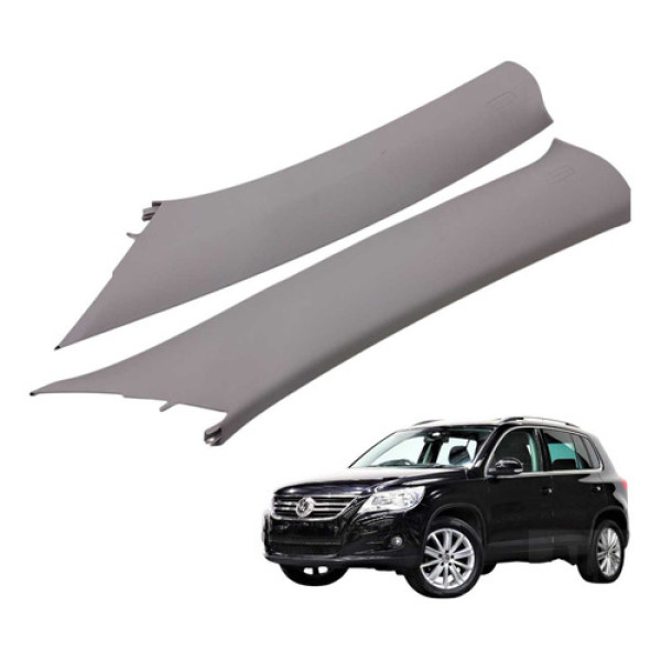 Moldura Interna Coluna Parabrisa Par Tiguan 2.0 Tsi 2010