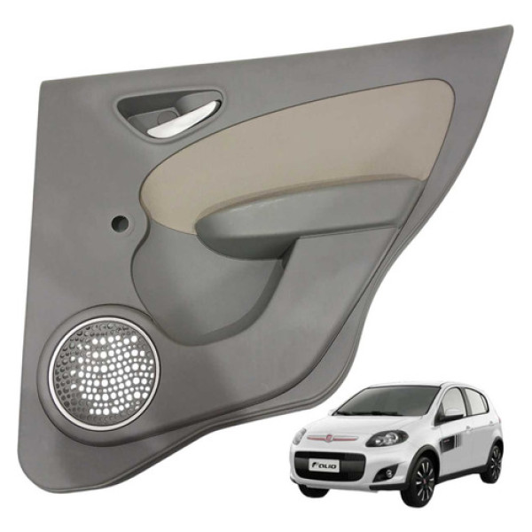 Forro Forração Porta Traseira Direita Palio 1.6 16v 2014