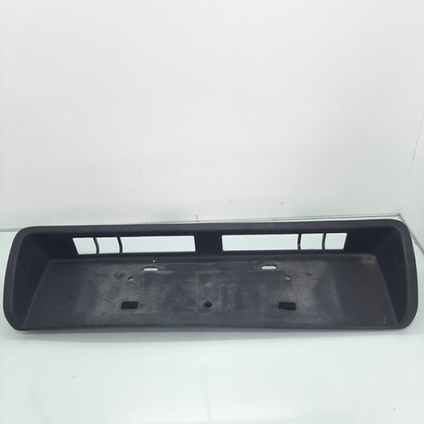 Suporte Placa Traseiro Toyota Hilux 2005 2015 Preto