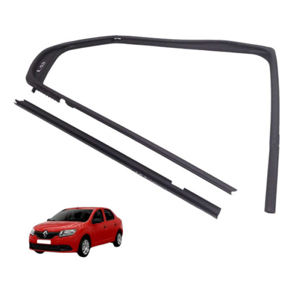 Kit Pestana Traseira Direita Renault Logan 2015 2018