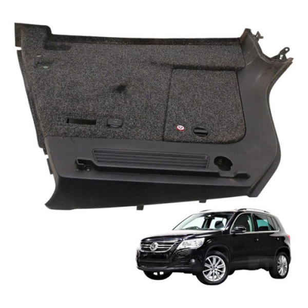 Forro Lateral Esquerdo Porta Malas Tiguan 2.0 Tsi 2010