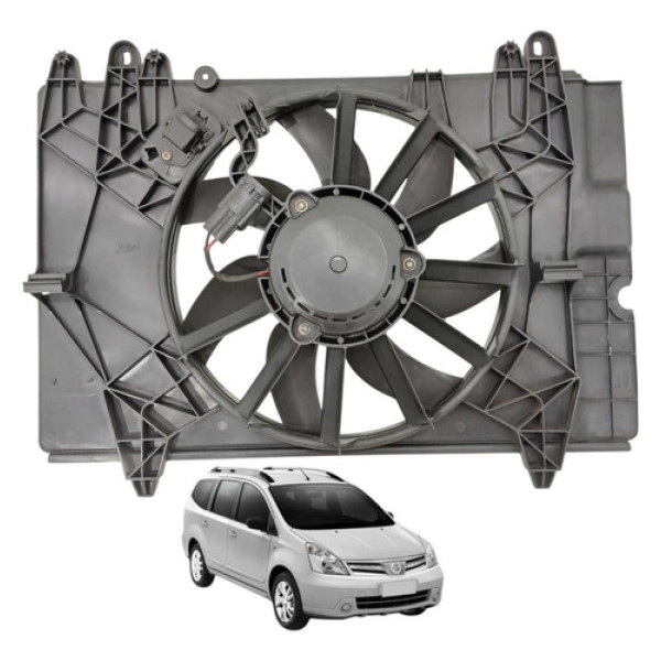 Defletor Ventoinha Livina 1.6 Flex 2009 2012