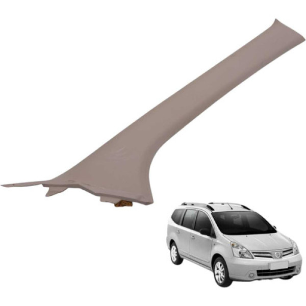 Moldura Direita Coluna Parabrisa Livina 1.6 Flex 2009 2012