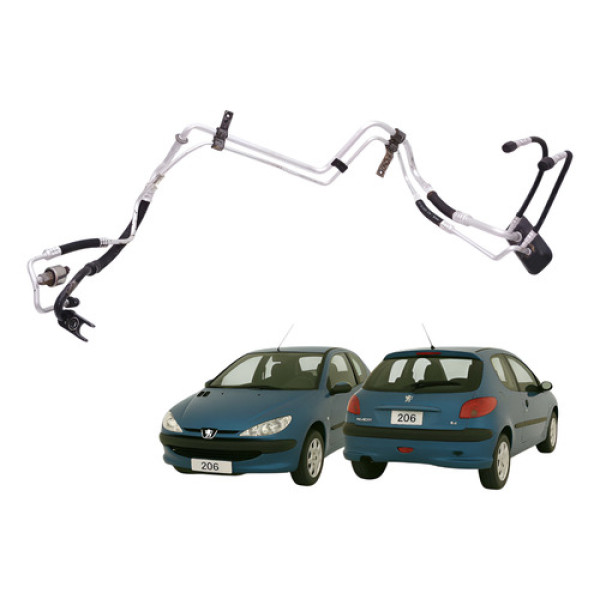 Mangueira Ar Condicionado Peugeot 206 1.6 8v 2000 2001