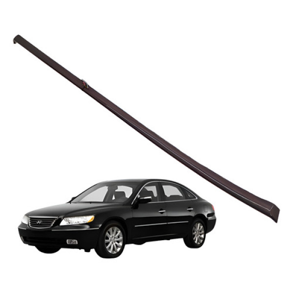 Friso Forro Porta Dianteira Esquerda Azera 2008 2009 2010 Marrom