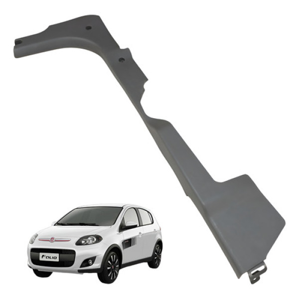 Soleira Dianteira Esquerda Fiat Paliodualogic 1.6 16v 2014 Preto