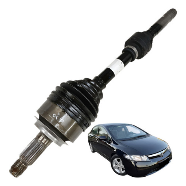 Semi Eixo Direito Honda Civic Lxs 1.8 2007 2011