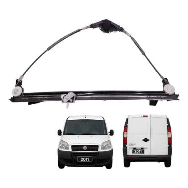 Máquina Vidro Dianteiro Direito Fiat Doblo 2011 2012