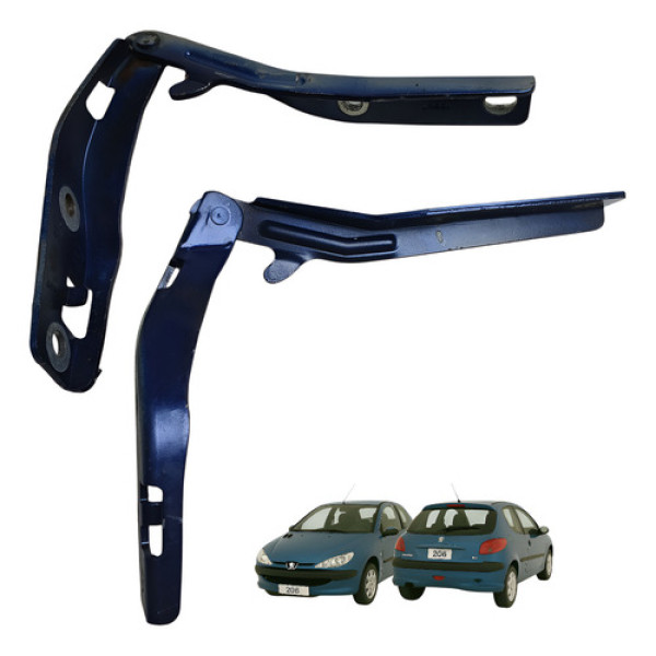 Dobradica Capo Par Peugeot 206 1.6 8v 2000