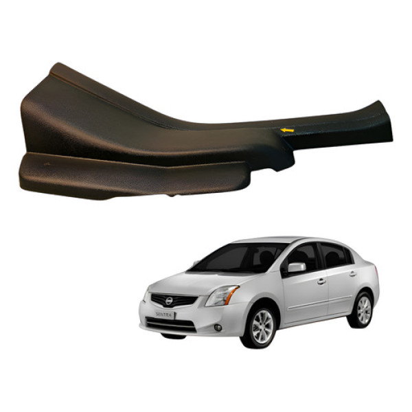 Soleira Interna Traseira Esquerda Nissan Sentra 2011 2012 Preto