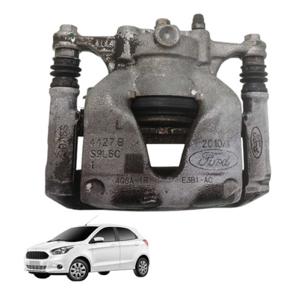 Pinça Freio Dianteira Esquerda Ford Ka 1.0 2015 2017