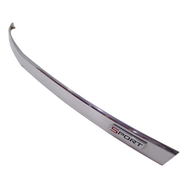 Friso Tampa Traseira Chevrolet Captiva V6 2009 Prateado