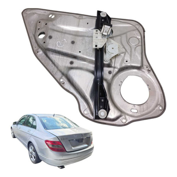 Maquina Vidro Traseira Direita C200 Kompressor 1.8 2009 