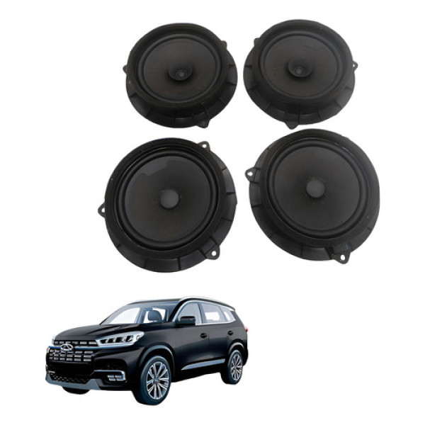 Alto Falante Porta Kit Chery Tiggo 8 2021 2024 2022 Usado Preto