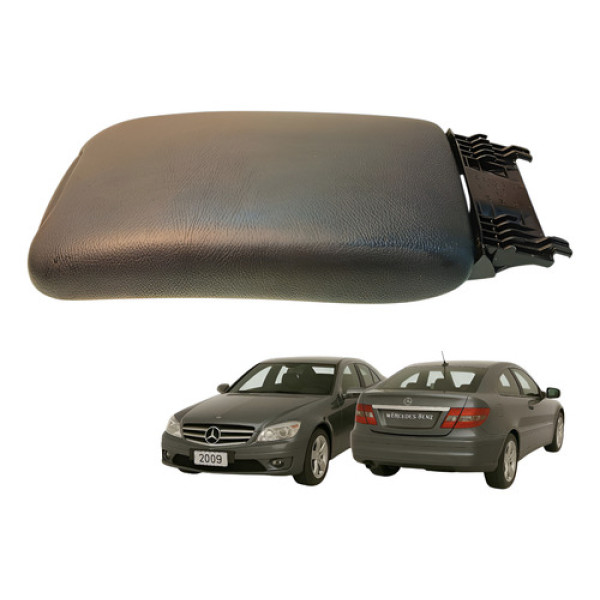 Apoio Braço Console Central Mercedes Clc 200 1.8 2009 2010 Preto