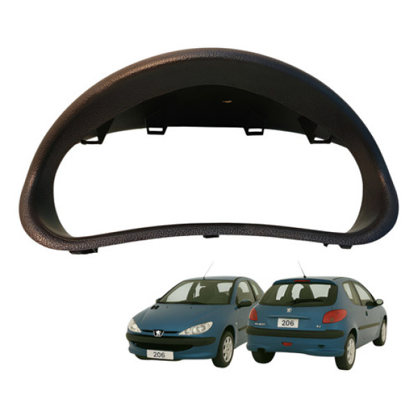 Moldura Painel Instrumentos Peugeot 206 1.6 2000