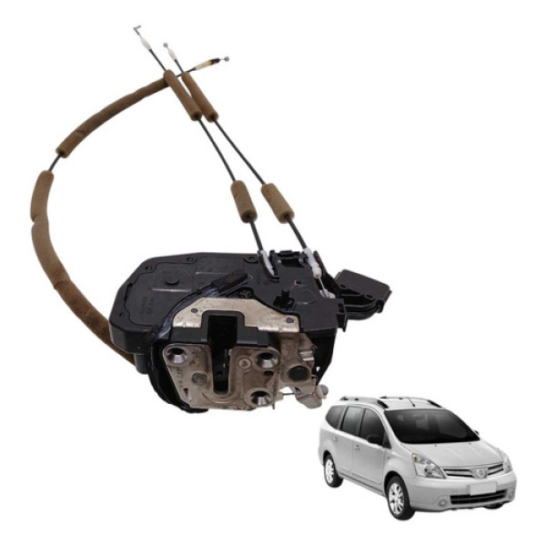 Fechadura Eletrica Traseira Esquerda Livina 1.6 2009 2012