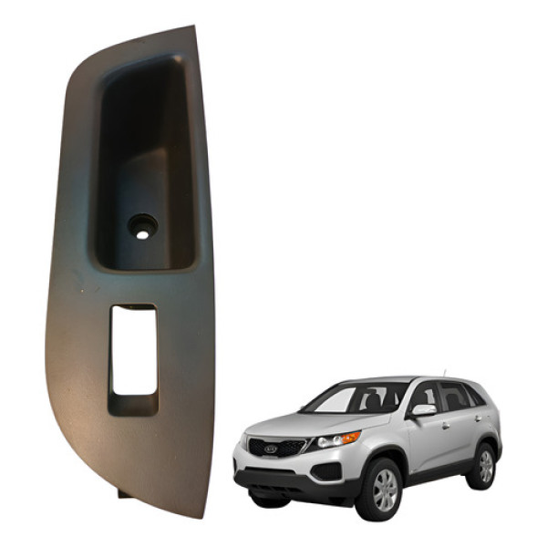 Moldura Botao Vidro Eletrico Traseiro Esquerdo Sorento 2012