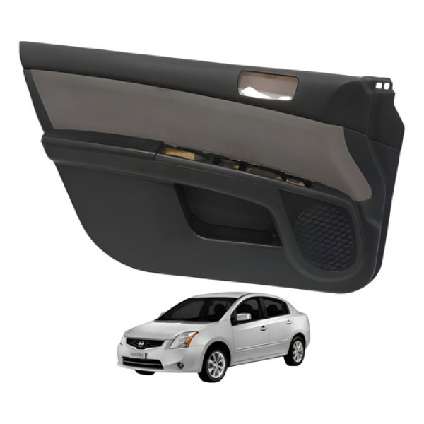 Forro Porta Dianteira Esquerda Nissan Sentra 2011 2012