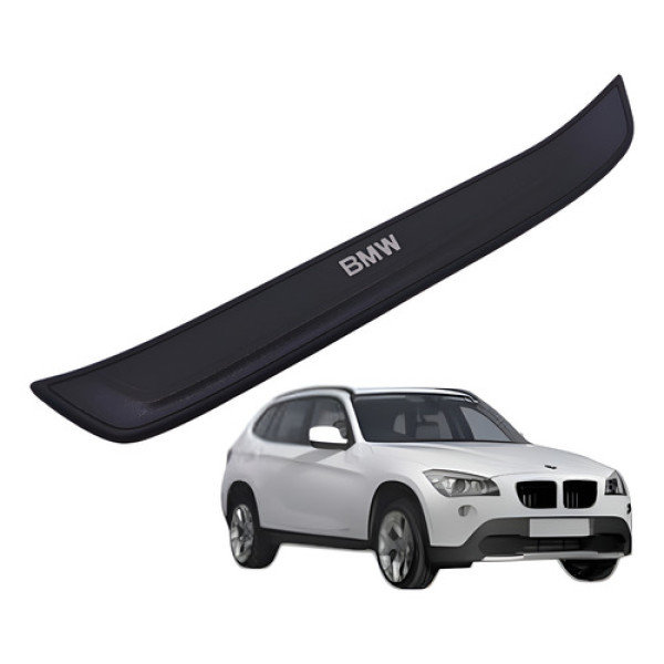 Soleira Porta Dianteira Esquerda Bmw X1 2.0 2011 2012 Preto