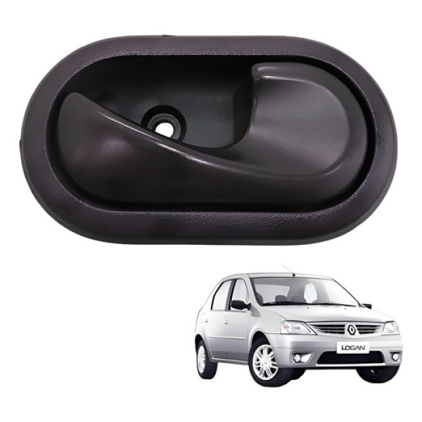  Maçaneta Interna Traseira Direita Logan Exp 1.0 16v 2008 Traseira