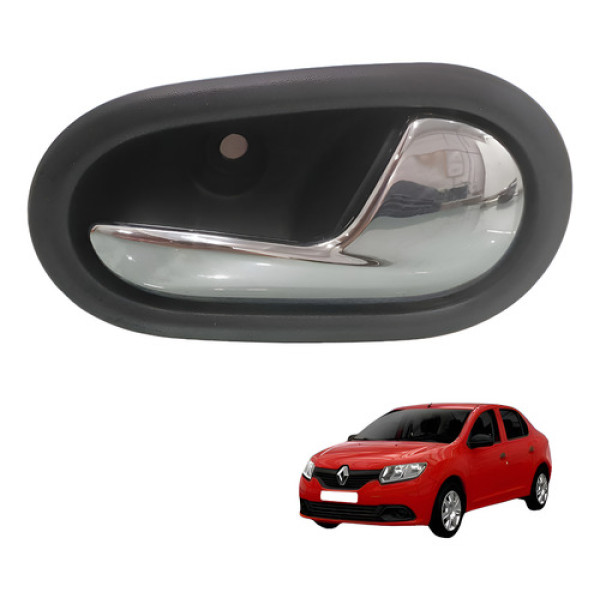 Maçaneta Interna Traseira Ld Renault Logan 2015 2018