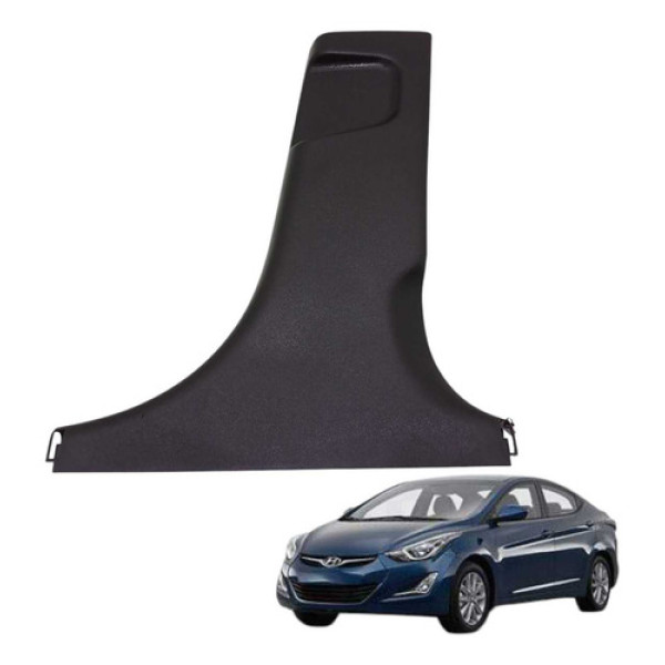 Moldura Coluna Central Direita Elantra 1.8 2012 2013