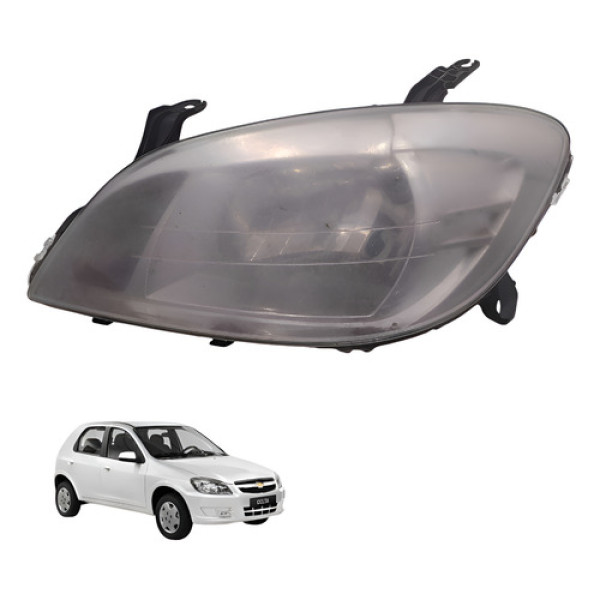Farol Esquerdo Chevrolet Celta 2008 2012 1.0 4p