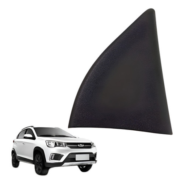 Moldura Interna Retrovisor Direito Tiggo 2 1.5 2019 2020 Preto