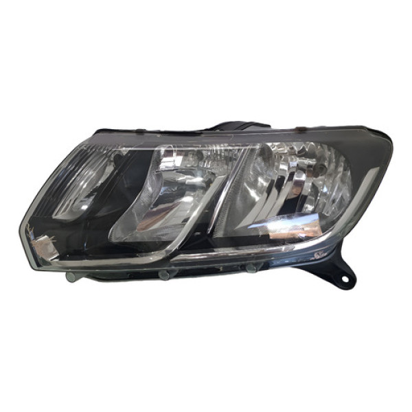 Farol Esquerdo Renault Sandero Auth 1.0 2019 Esquerdo