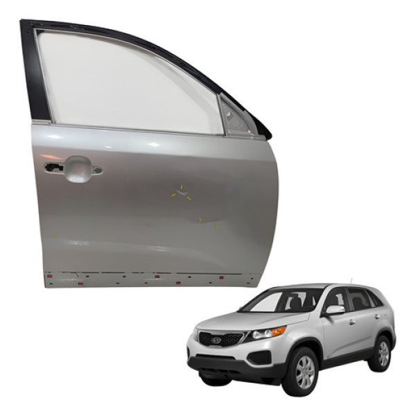 Porta Dianteira Direita Sorento Ex2 2.4 2012 Dianteira Direito Cinza