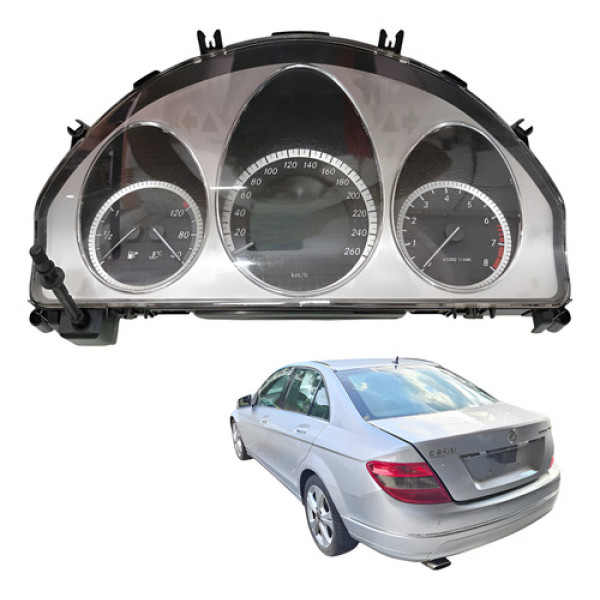 Painel Instrumentos Velocímetro C200 Kompressor 1.8 2009  Cinza