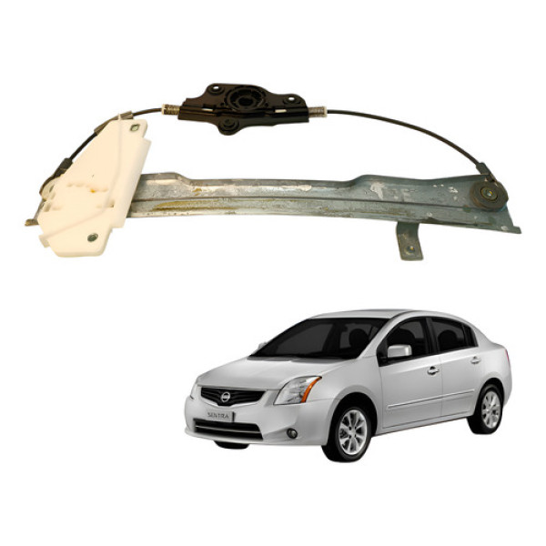 Maquina Vidro Traseira Esquerda Nissan Sentra 2011 2012