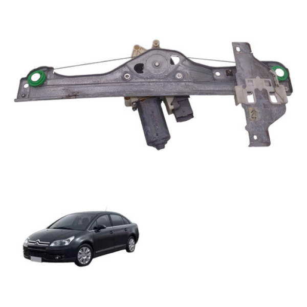 Maquina Vidro Traseira Direita Citroen C4 Pallas 2009