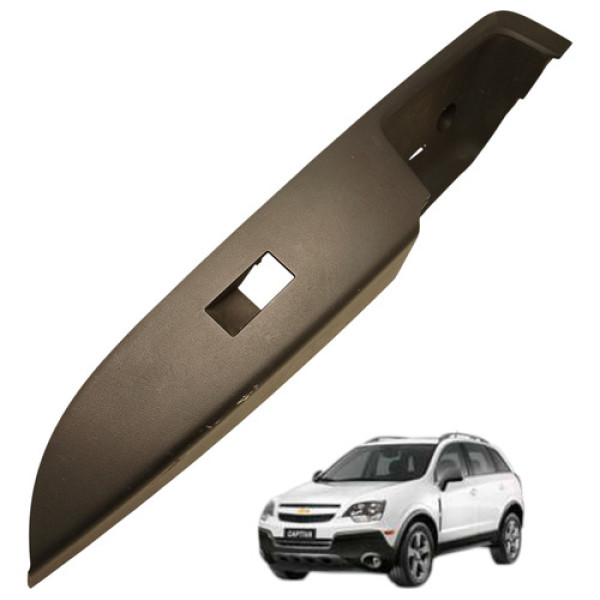 Moldura Botao Vidro Traseiro Direito Captiva 2009 2010