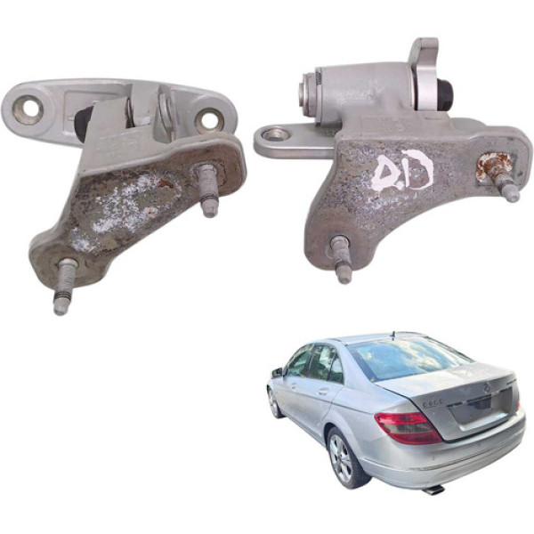 Par Dobradiça Dianteira Direita C200 Kompressor 1.8 2009 