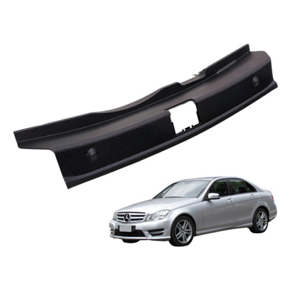 Soleira Interna Porta Malas Mercedes C180 2013 2014 Preto