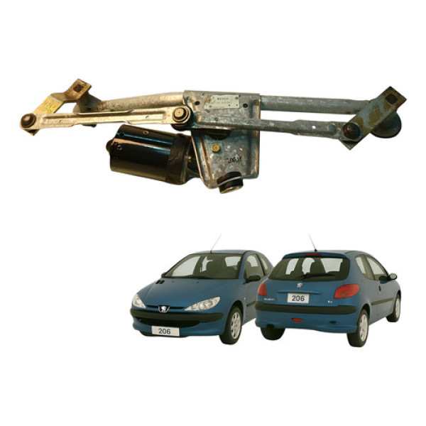 Galhada Motor Limpador Parabrisa Peugeot 206 1.6 2000