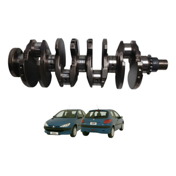 Virabrequim Std Peugeot 1.6 8v 2000 - Retificar P/ 0,25