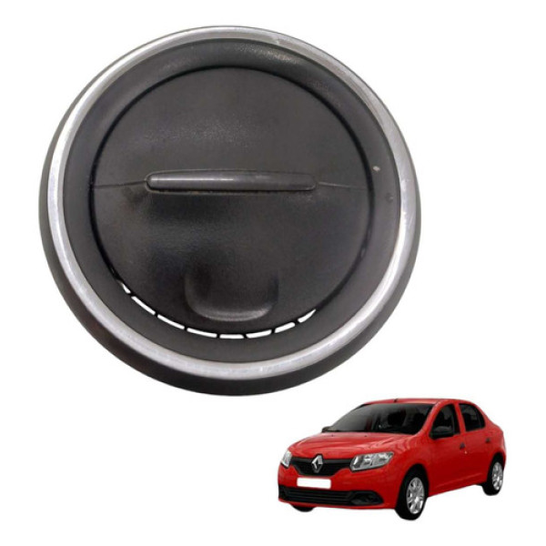 Difusor Ar Direito Painel Renault Logan 2015 2018 1.0