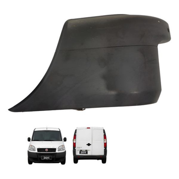 Ponteira Polaina Parachoque Traseiro Direito Doblo 2011cargo