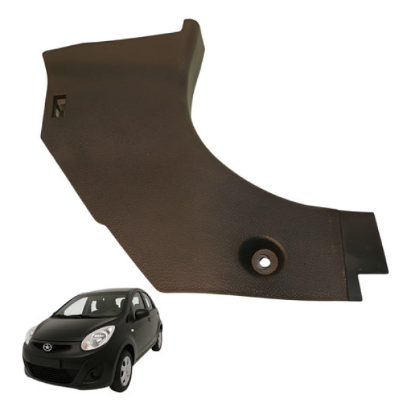 Acabamento Soleira Dianteira Direita Jac J2 1.4 2014 Preto