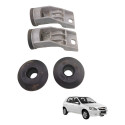 Kit Suporte Radiador Chevrolet Celta 2008 2012 1.0 4p Cinza