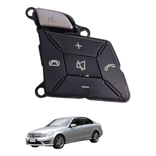 Comando Direito Volante Mercedes Benz C180 1.6 Turbo 2014