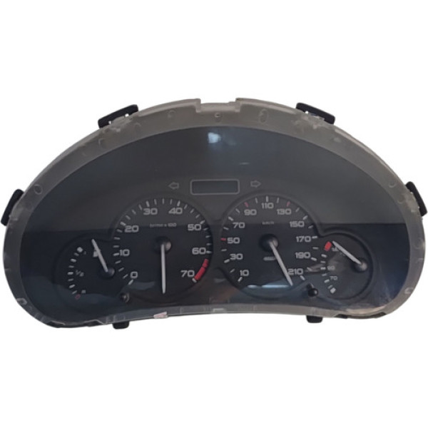 Painel Instrumentos Peugeot 206 2007 9656696180 Preto