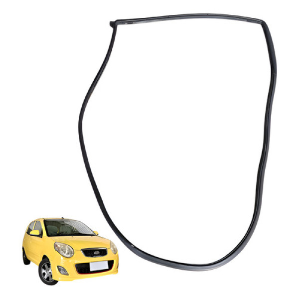 Borracha Vedação Porta Traseira Direita Picanto 2008 2010  Preto