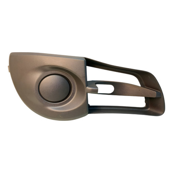 Grade Farol Milha Direito Chevrolet Montana 2012 2016 Preto