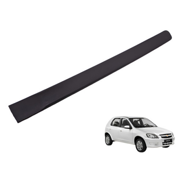 Friso Porta Traseiro Esquerdo Gm Celta 2008 2012 Preto