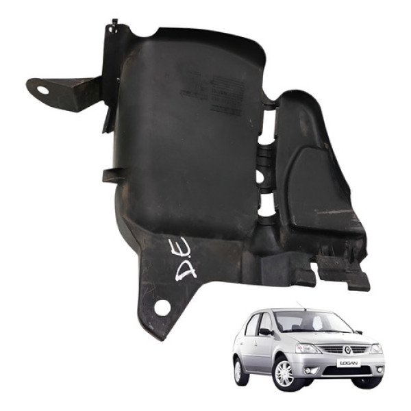 Defletor Parabarro Dianteiro Esquerdo Logan Exp 1.0 16v 2008