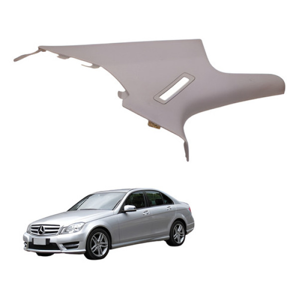 Moldura Coluna Traseira Esquerda Mercedes C180 1.6 2013 2014